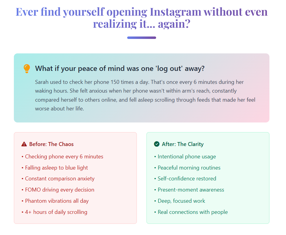Social Media Detox Guide Page 1