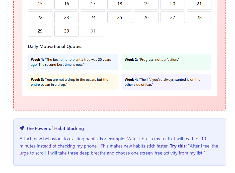 Social Media Detox Guide Page 5